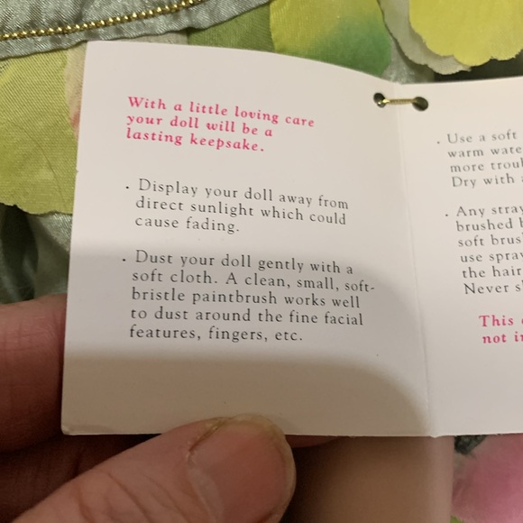 Fairy doll red head porcelain collectible display figurine - Picture 6 of 16